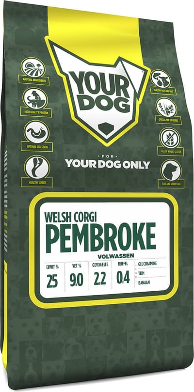Yourdog Welsh corgi pembroke Rasspecifiek Adult Hondenvoer 6kg | Hondenbrokken