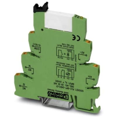 Phoenix Contact PLC-RPT- 24DC/21AU Interfacerelais 24 V/DC 50 mA 1x wisselcontact 10 stuk(s)