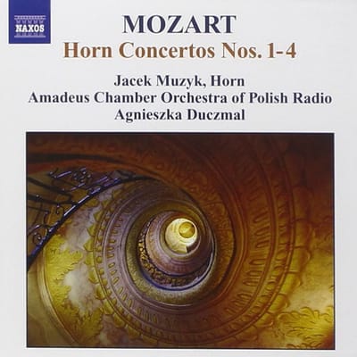 Jacek Muzyk, Amadeus Chamber Orchester Of Polish Radio - Mozart: Horn Concertos No.1-4 (CD)