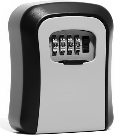 Sleutelslot voor wandmontage met code - waterdichte sleutelhouder voor buiten, veilig en resetteerbaar, ideaal voor huissleutels, garage, tuin en kantoor