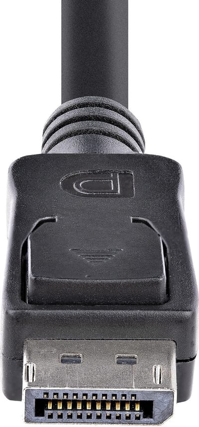DisplayPort 1.2 kabel met sluitingen gecertificeerd, 1,8 m