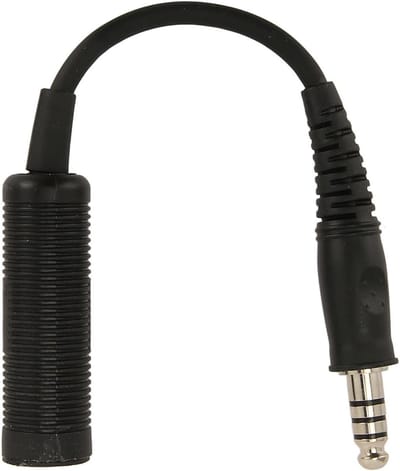 Militaire naar Civiele Kabeladapter, Universele Converter voor Comtac, MSA Sordin en TCI Hi Threat, Geschikt voor Communicatie en Geluidsisolatie