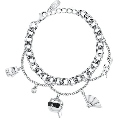 Karl Lagerfeld - Armband - KLAYD12 - Dames - CHARMS - 16cm
