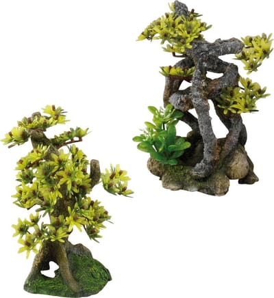Chinese Tuin Met Planten L - 11x11x17,5CM