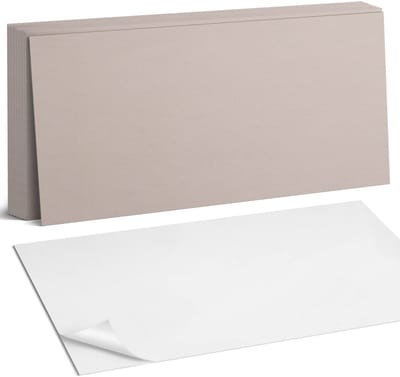 Coloray Plaktegels - Beige Zelfklevende Wandtegels - 40 cm x 20 cm - Beige Plaktegels - 10 stuks - Rechthoek PVC Tegels - Plaktegels Badkamer - Vloertegels Zelfklevend - Vinyl Tegels - Portugese Tegels