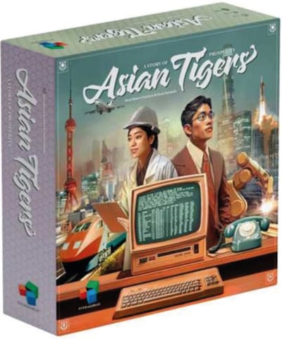 HOT Exclusive bordspel Asian Tigers strategie en economie spel.