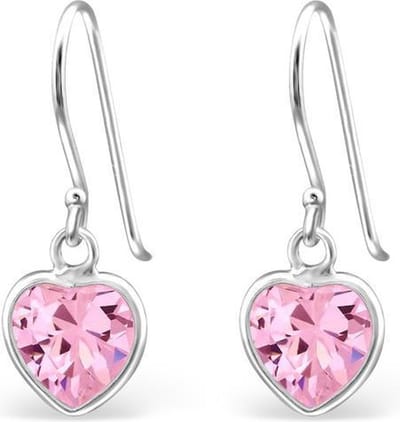 Montebello Oorbellen Abbigale P - 925 Zilver + Coating - Hart - ∅7mm - 20mm