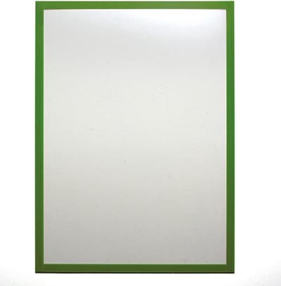 Magnetische insteekhoezen A4, set à 5 stuks Groen - Insteekhoes / Documenthouder