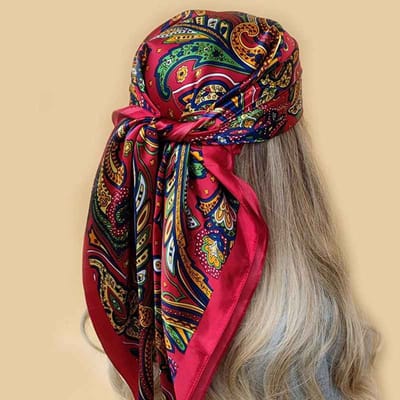 Zomer sjaal - Festival - Headscarf - Festival accessoire - Bandana - Glans