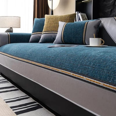 Chenille Bankhoes Voor Woonkamer Antislip Hoogwaardig Gevoel Bankkussen Vier Seizoenen Universele Bankbeschermhoezen Woondecoratie 70x70cm 1pcs