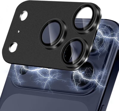 Camera Lens Beschermfolie, Hardheid 9H, HD Duidelijk, Anti-Kras, Tempered Glass, Geschikt voor 17 Pro Max, Ideale Bescherming voor Camera Lens