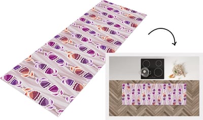 Keukenloper - Loper keuken - Tulpen - Bloemen - Patroon - 150x50 cm - Keukenloper vinyl