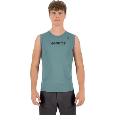 Karpos Loma Evo Mouwloos T-shirt Blauw 3XL Man