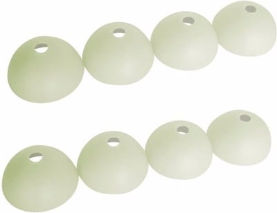 ProPlus Tentharingbeschermers - 16x stuks - glow in the dark - tentharing beschermkapjes