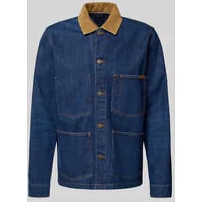 Tommy Hilfiger Chore Jacket Lincoln Indigo Size: S | Denim Jackets Outlet | Heren | Bruin