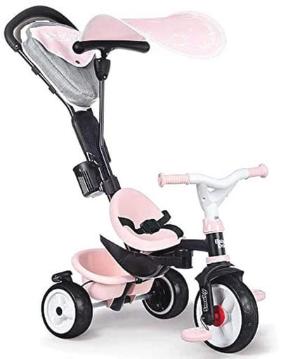 Drieling Baby Driver Comfort Trike - Roze, Geschikt voor 0+ maanden, 2 Rijdopties