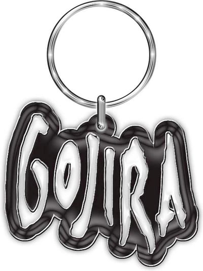 Gojira - Logo Sleutelhanger - Zwart