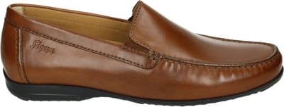 Sioux - GION-H - Instappers - Kleur: Cognac - Maat: 41