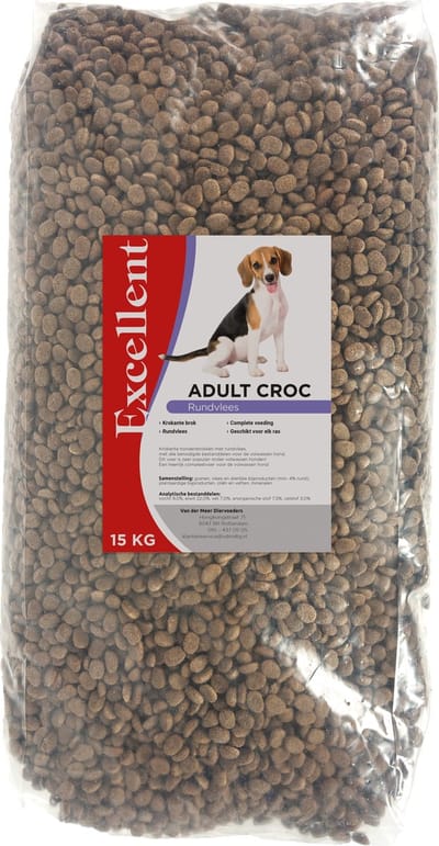Excellent Krokante Brok Lam/Rijst | 15 kg | Voor Volwassen Honden