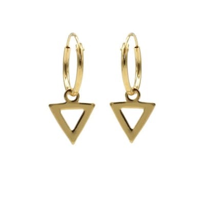 Karma Symbols oorbel M1915 Open Triangle