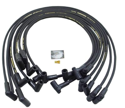 Bougie Draad Set - Ontstekingskabel - Motoronderhoud - Hoge Prestaties - 8mm - Zwart