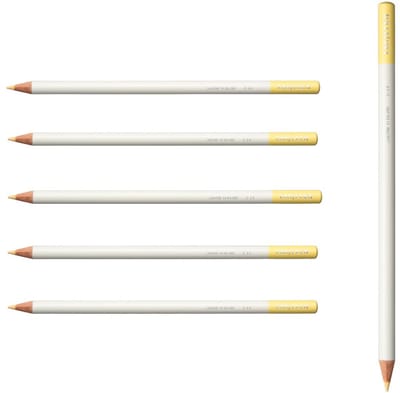 Tombow Irojiten - Kleurpotlood - P14 - Straw yellow - Geel - 6 Stuks