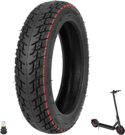 SnelShoppen - 60/70-7,0 Offroad-tubeless Banden 10 Inch, Reservewielen voor Elektrische Scooter, Verdikte Voor- en Achterbanden, 1 Stuk