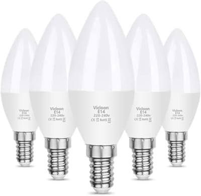 E14 LED Kaarslamp 5,5W Warm Wit 550 Lumen - Set van 5