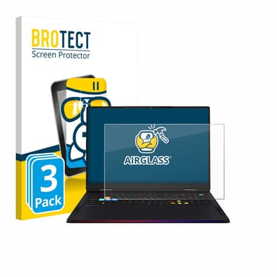 Screenprotector 3 Stuks voor MSI Raider A18 HX Beschermglas transparant