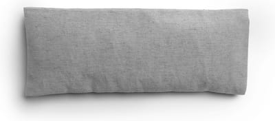 Ontspannend oogkussen grijs | ZONDER LAVENDEL | 100% ecologisch | handgemaakt in NL | vulling 150g biologisch lijnzaad | perfect voor Yoga | Meditatie | Yoga Nidra | Ontspanning | afneembare en wasbare eco linnen hoesje