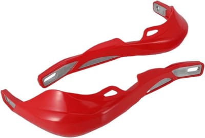 Handkappen Motor - Stuur beschermers - Bescherming Rijden - Universele Montage - 22 28 mm - Rood