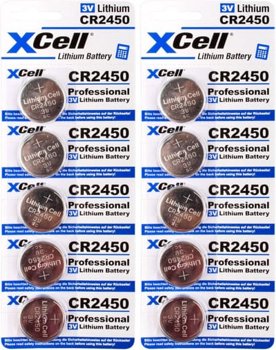 Lithium Knoopcellen - Batterijen 3V - Apparaten Voeden - Lage Zelfontlading - 620 mAh