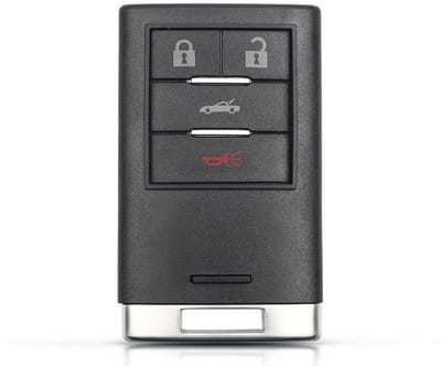 XEOD Autosleutelbehuizing - sleutelbehuizing auto - sleutel - Autosleutel / Geschikt voor: Cadillac STS, CTS & DTS