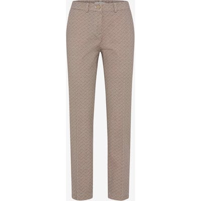 Brax Dames Chino  Style MARON S WARM GREIGE, lichtbruin, maat 32