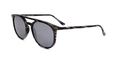 Italia Independent I I 0704 THIN ROUND B2 Button glossy horn 49/19/145 UNISEX Zonnebrillen