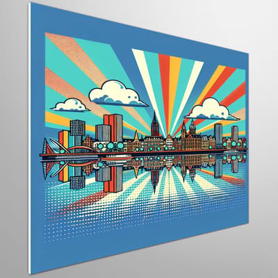 Kunstprint | Wanddecoratie | Forex | 80 × 80 cm