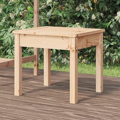 Houten Tuinbank - Zitbank Buiten - Ontspannen in de tuin - Massief grenenhout - 50 x 44 x 45 cm