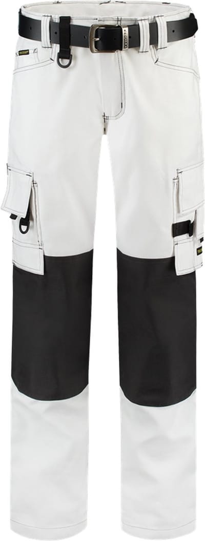 Tricorp Worker canvas met Cordura - Workwear - 502009 - Wit Donkergrijs - maat 56