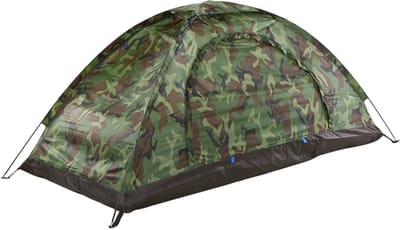 Campingtent 1 Persoon – 200 x 100 x 87 cm – Waterbestendig – Inclusief Draagtas – Voor Kamperen