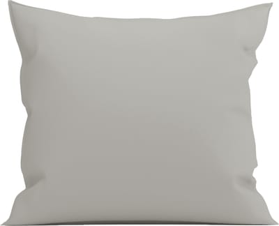 Yellow Kussensloop Percale - Kussenhoes van 80x80 cm - 1 stuk - 100% Katoen-Perkal - Grijs