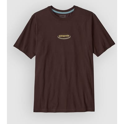 Patagonia 95 Oval Logo T-Shirt bruin