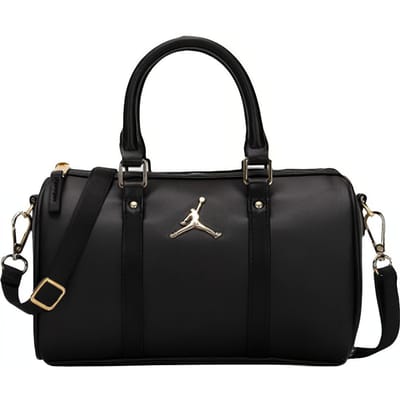 Jordan Kleine Reistas Leer Crossbody Tas Zwart ONESIZE black