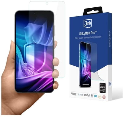 3MK Silky Matt Pro Serie - Mat Beschermfolie - Samsung Galaxy S26+ - Zijdezachte Afwerking - Oleofobe Coating