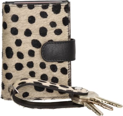 Hide & Stitches Wallowa Safety Wallet - 100% Leer - Cheeta