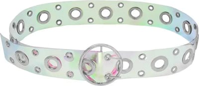 Riem Transparent Zilver PU
