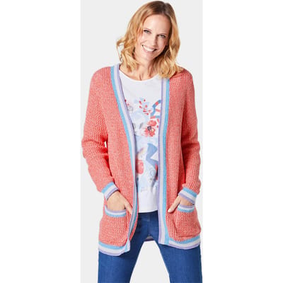 Tricot jasje - perzik / gedess. - Gr. 48 van Goldner Fashion