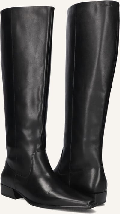 Vagabond Shoemakers Nella 001 Laarzen - Leer - Dames - Zwart - Maat 39