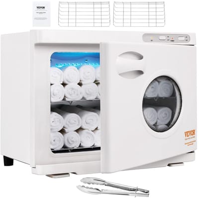 NordHaus Handdoekverwarmer - Towel Warmer Kast - UV Desinfectiekast - Snelle 4-Zijdige Verwarming - 23L Capaciteit