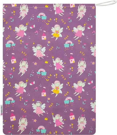 Kleuterschooltas - Nesttas Slaapzak - Kleding Opbergen - Handgemaakt - 46 x 60 cm - Feeën