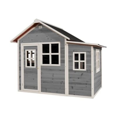 EXIT Loft 150 Houten Speelhuis - Speelhuisje voor Buiten - FSC Hout - Kinderen - Grijs